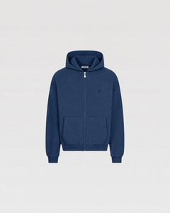 Hoodie zippé SU – Bleu marine