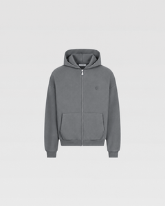Hoodie zippé SU – Anthracite