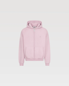 Hoodie zippé SU – Rose