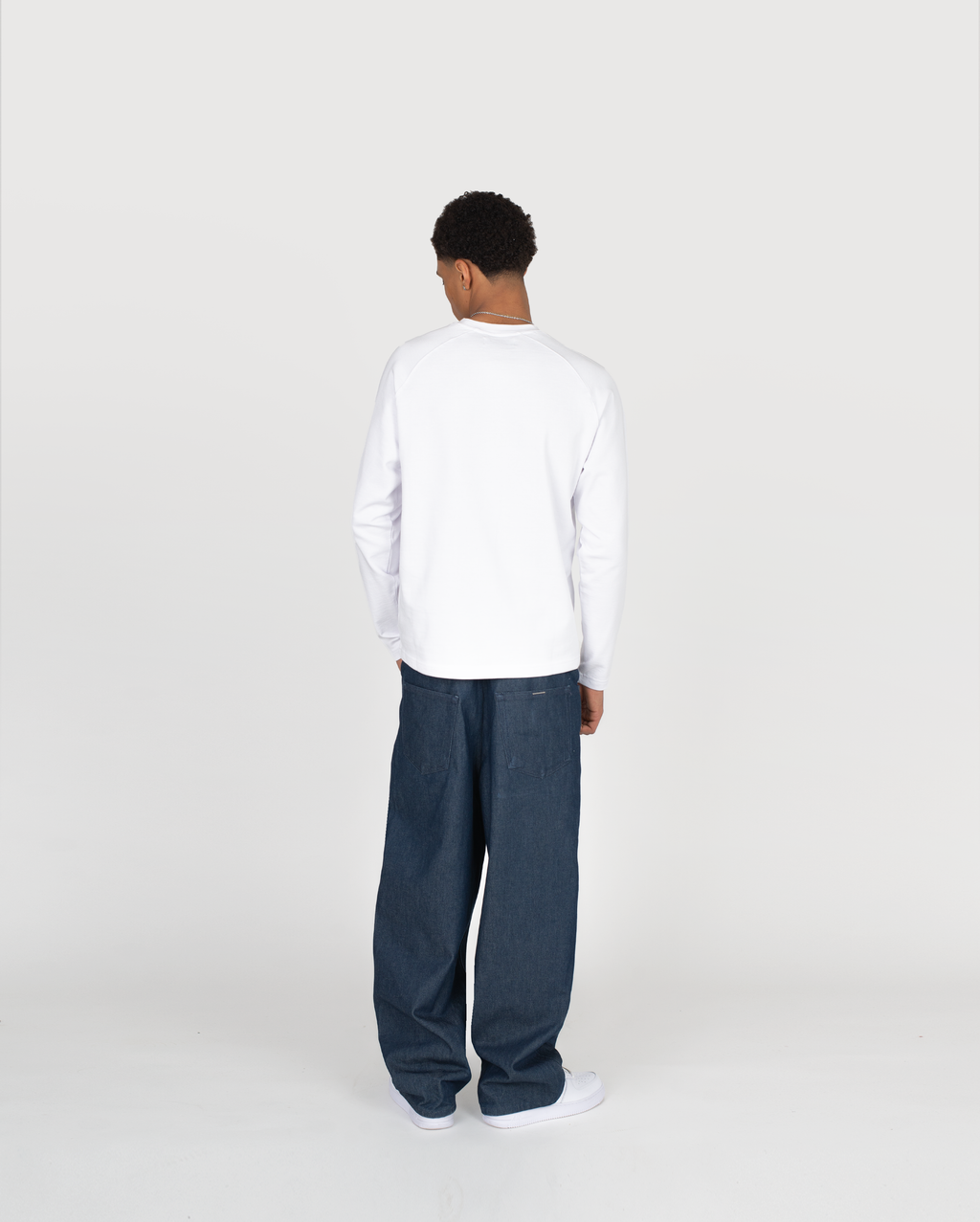 Jean brut Basic – Bleu brut