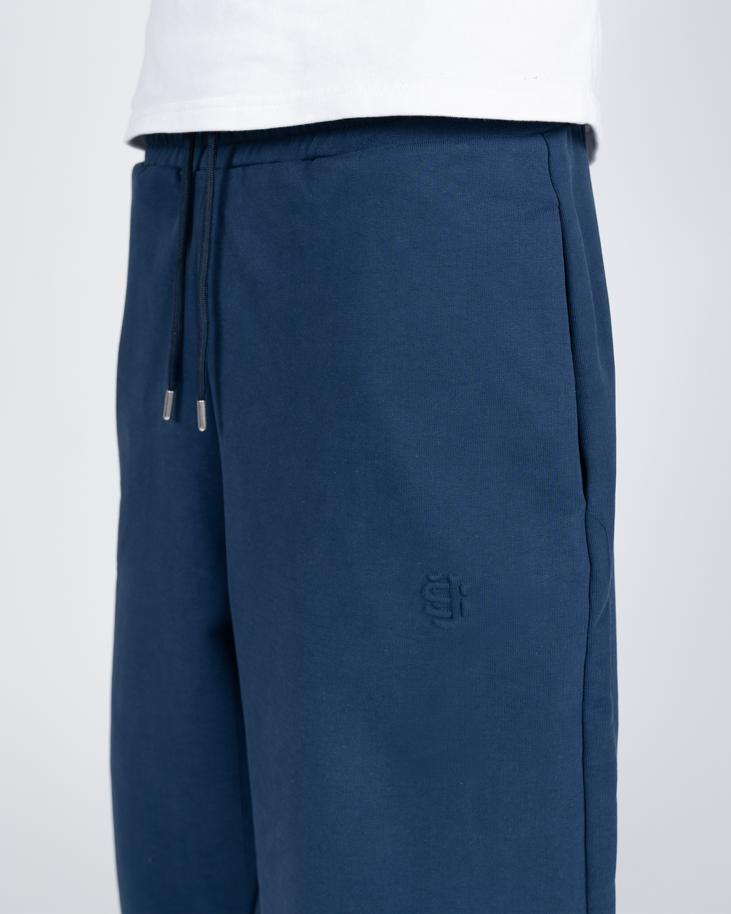 Jogging zippé SU – Bleu marine