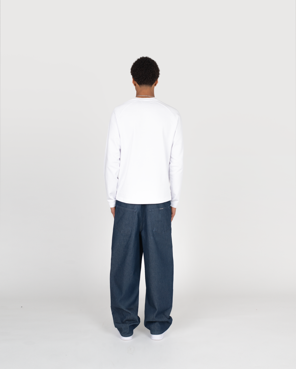 Jean brut Basic – Bleu brut