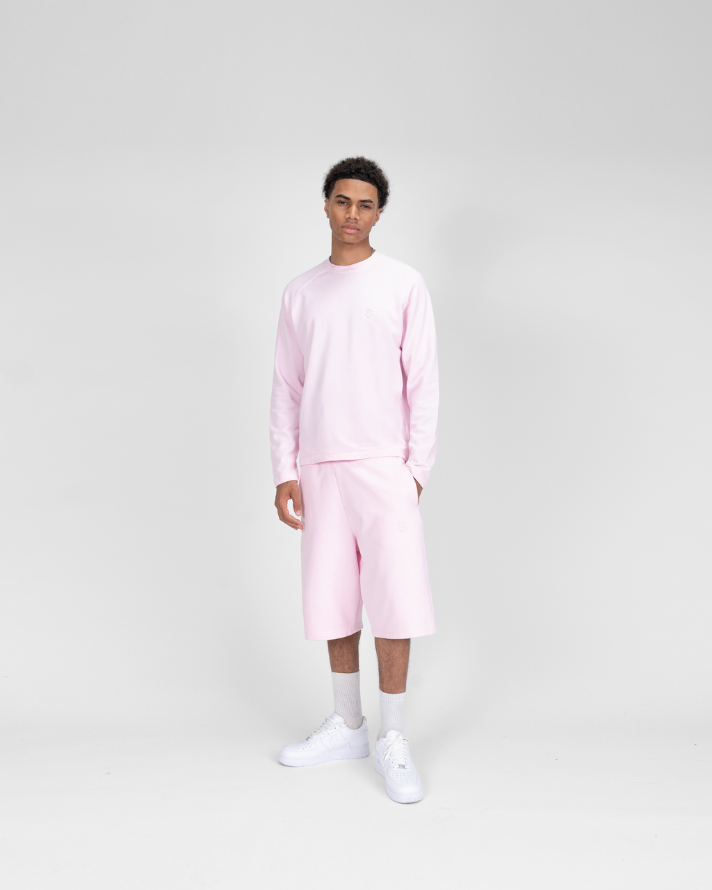 T-shirt manches longues SU – Rose