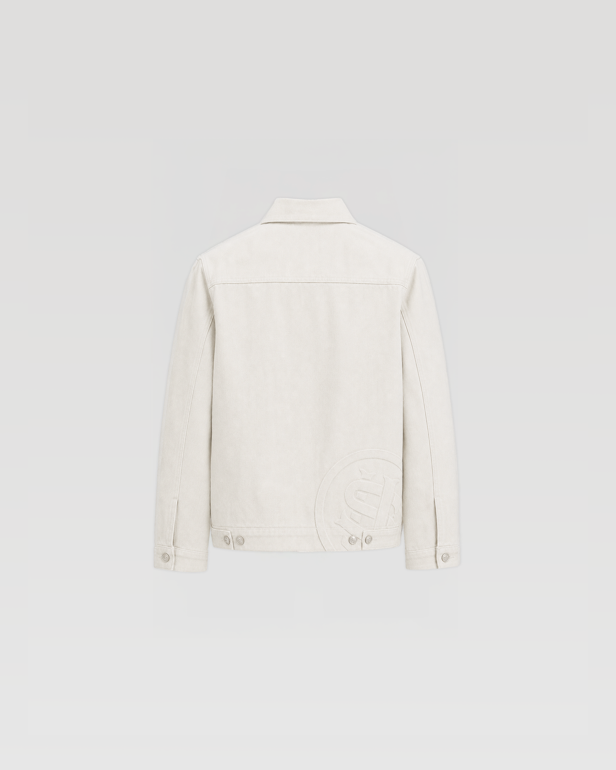 Veste en jean SU26 – Crème