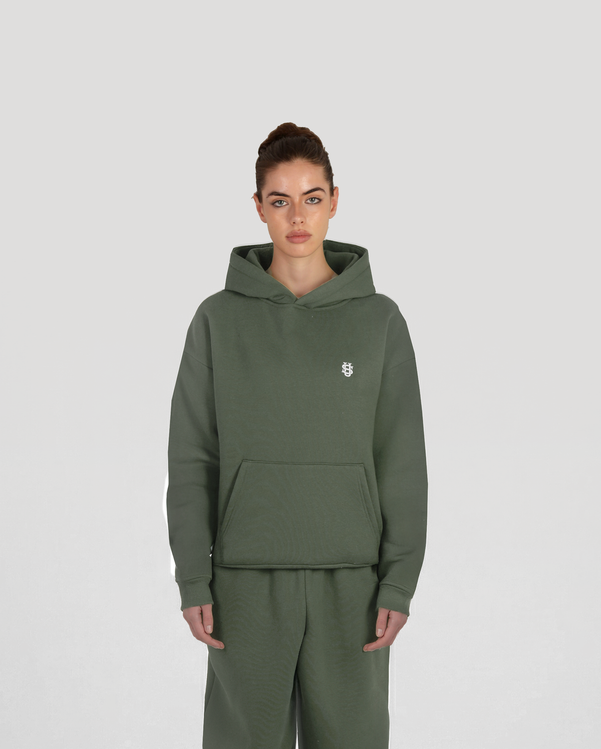 Hoodie Classic – Kaki