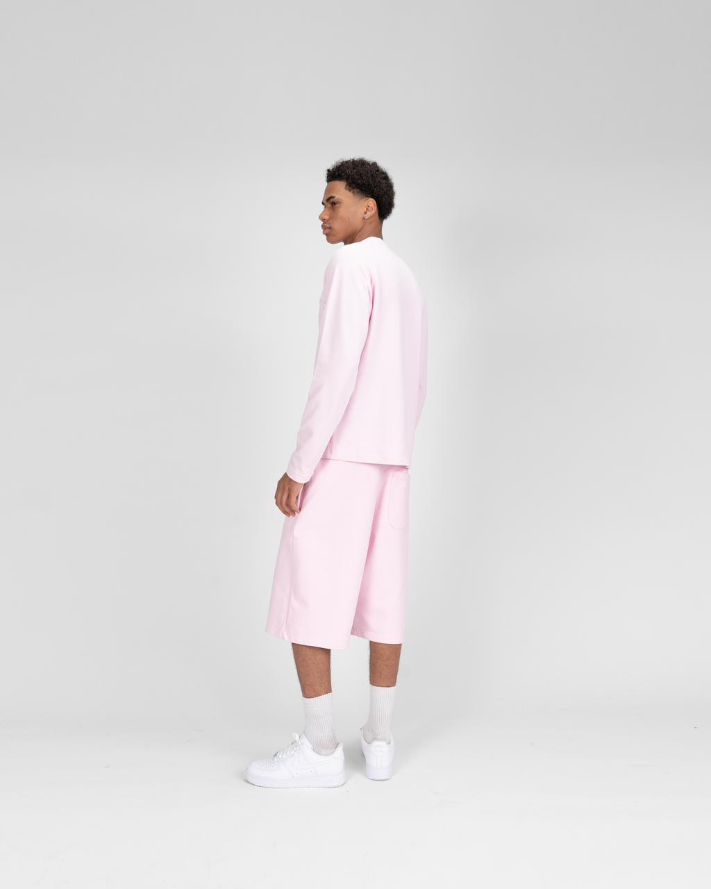 T-shirt manches longues SU – Rose
