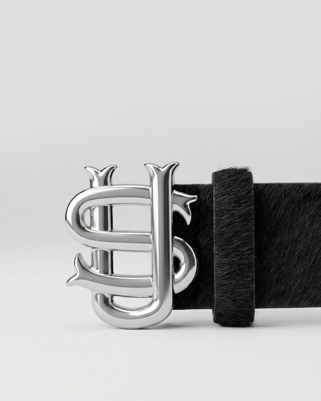 Ceinture SU en cuir – Noir