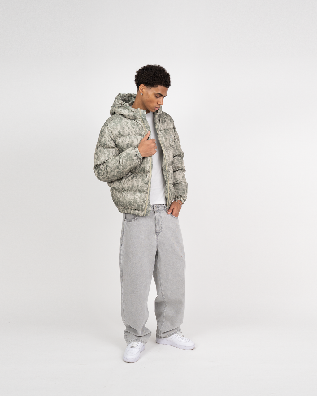 Doudoune SUVENE – Camo kaki
