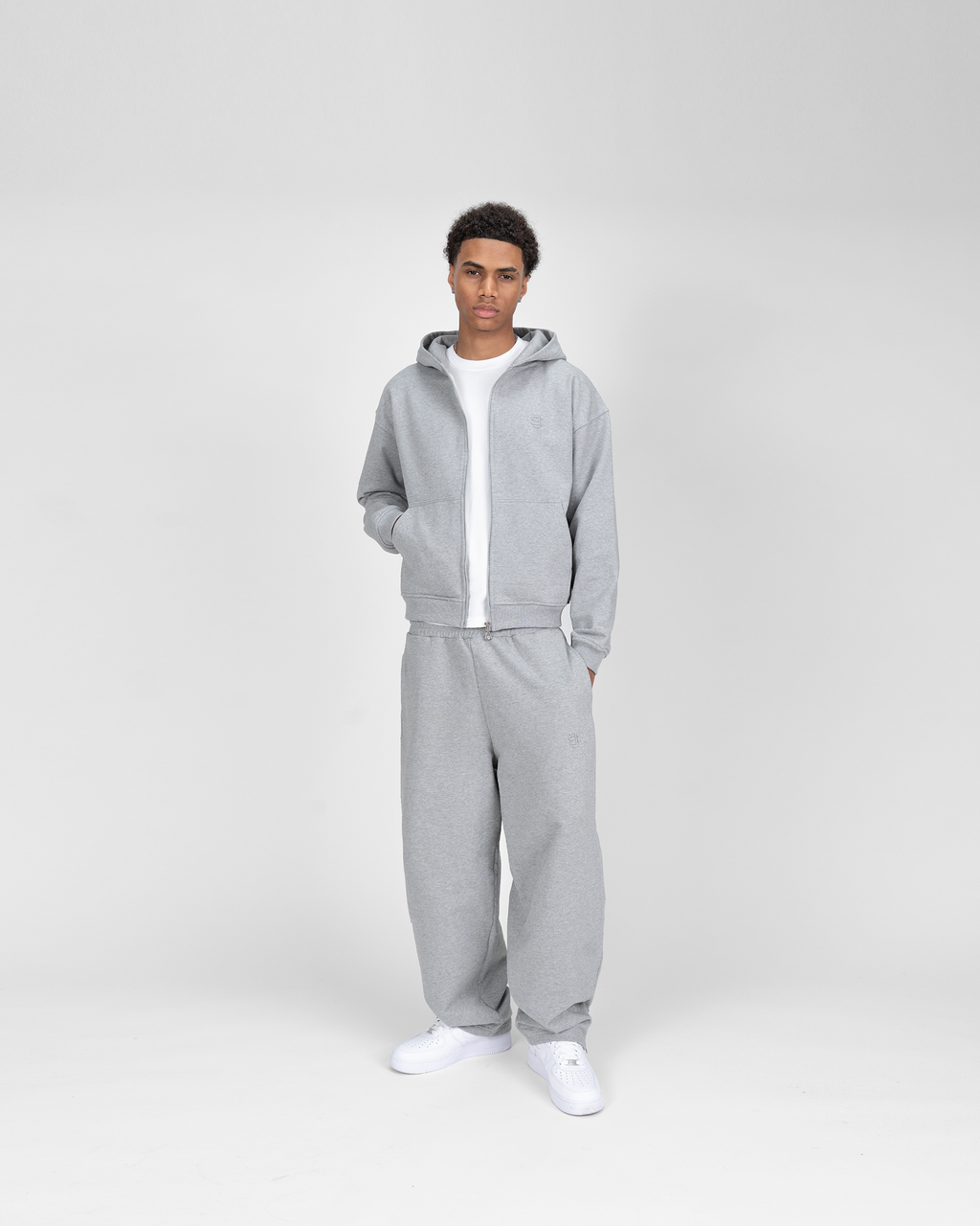 Hoodie zippé SU – Gris