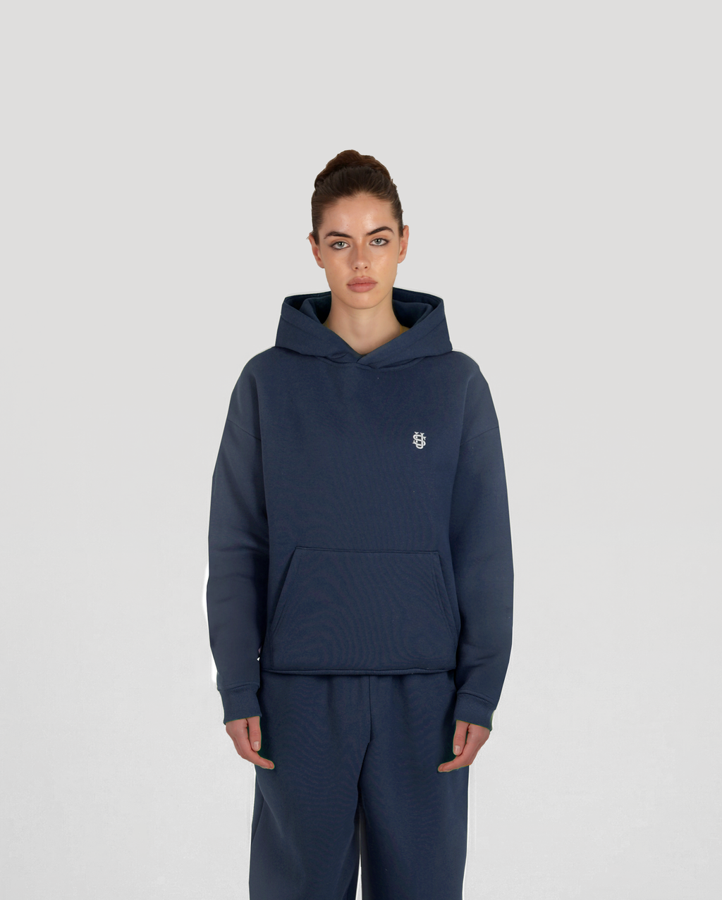 Hoodie Classic – Bleu marine