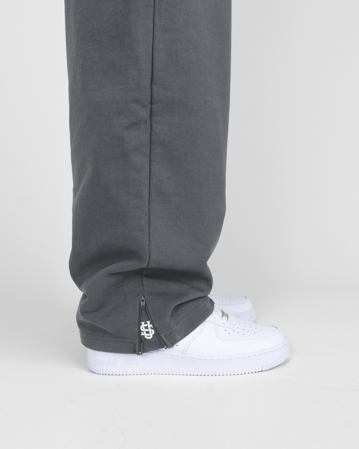 Jogging zippé SU – Anthracite