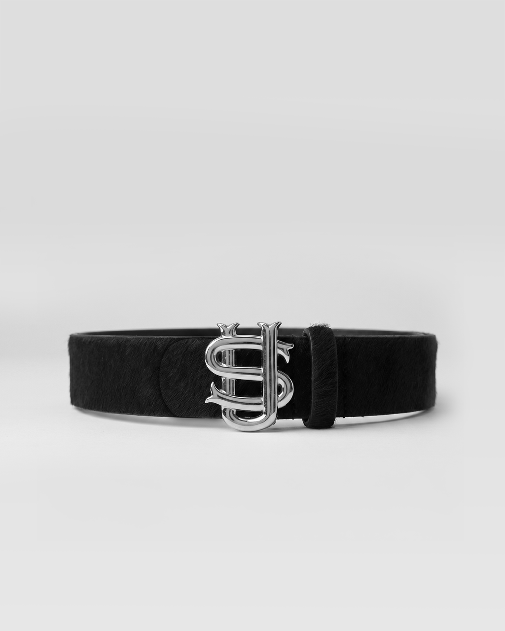 Ceinture SU en cuir – Noir