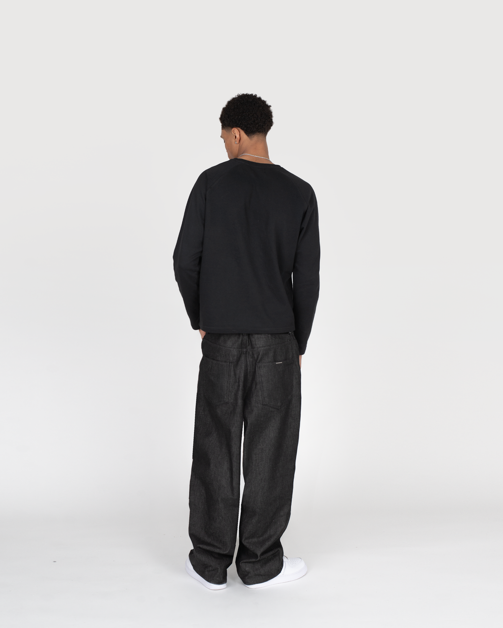 Jean brut Basic – Noir