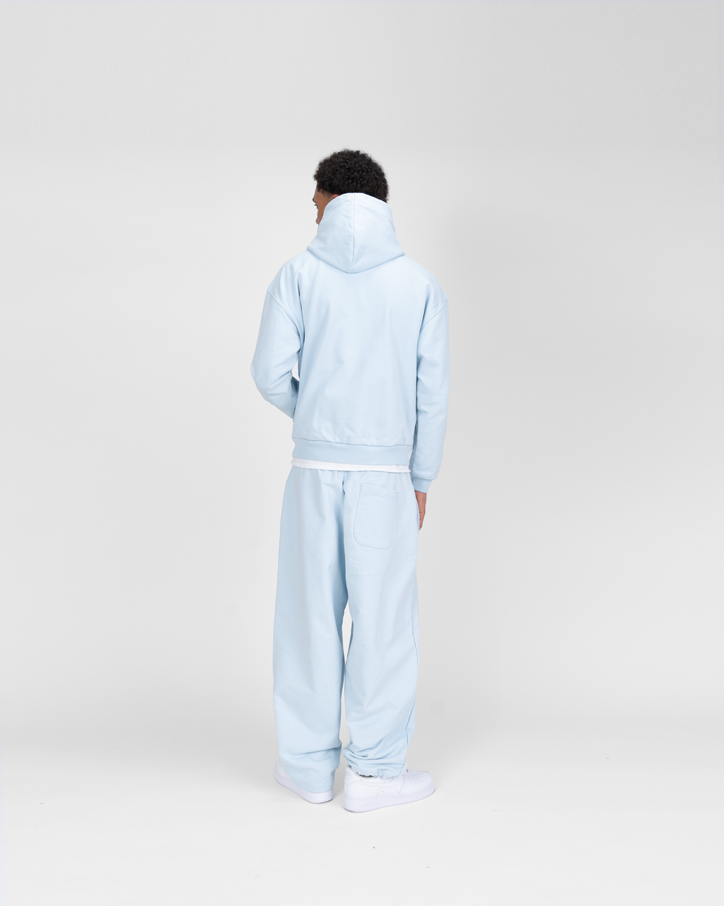 Hoodie SU – Bleu glacier