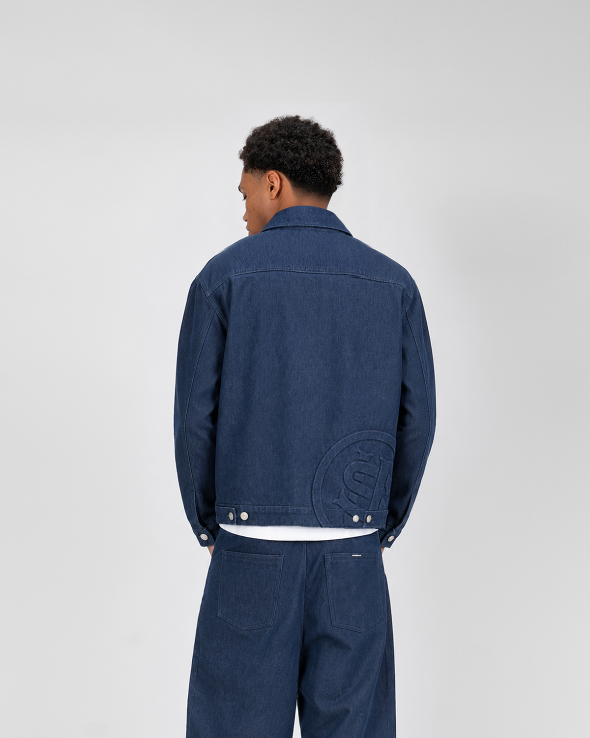 Veste en jean SU26 – Bleu brut