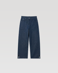 Jean brut Zip – Bleu brut