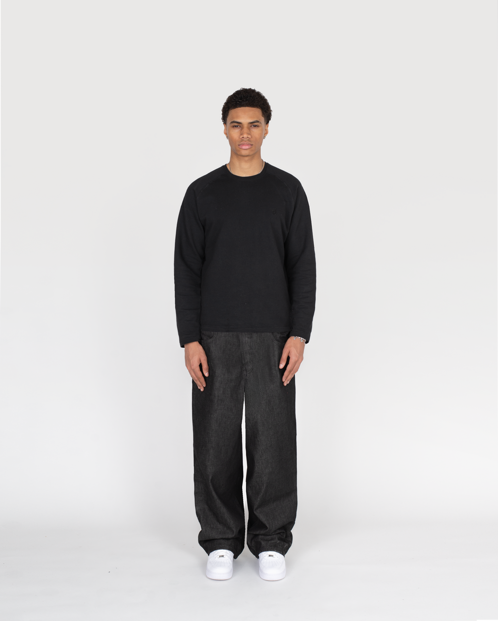 Jean brut Basic – Noir