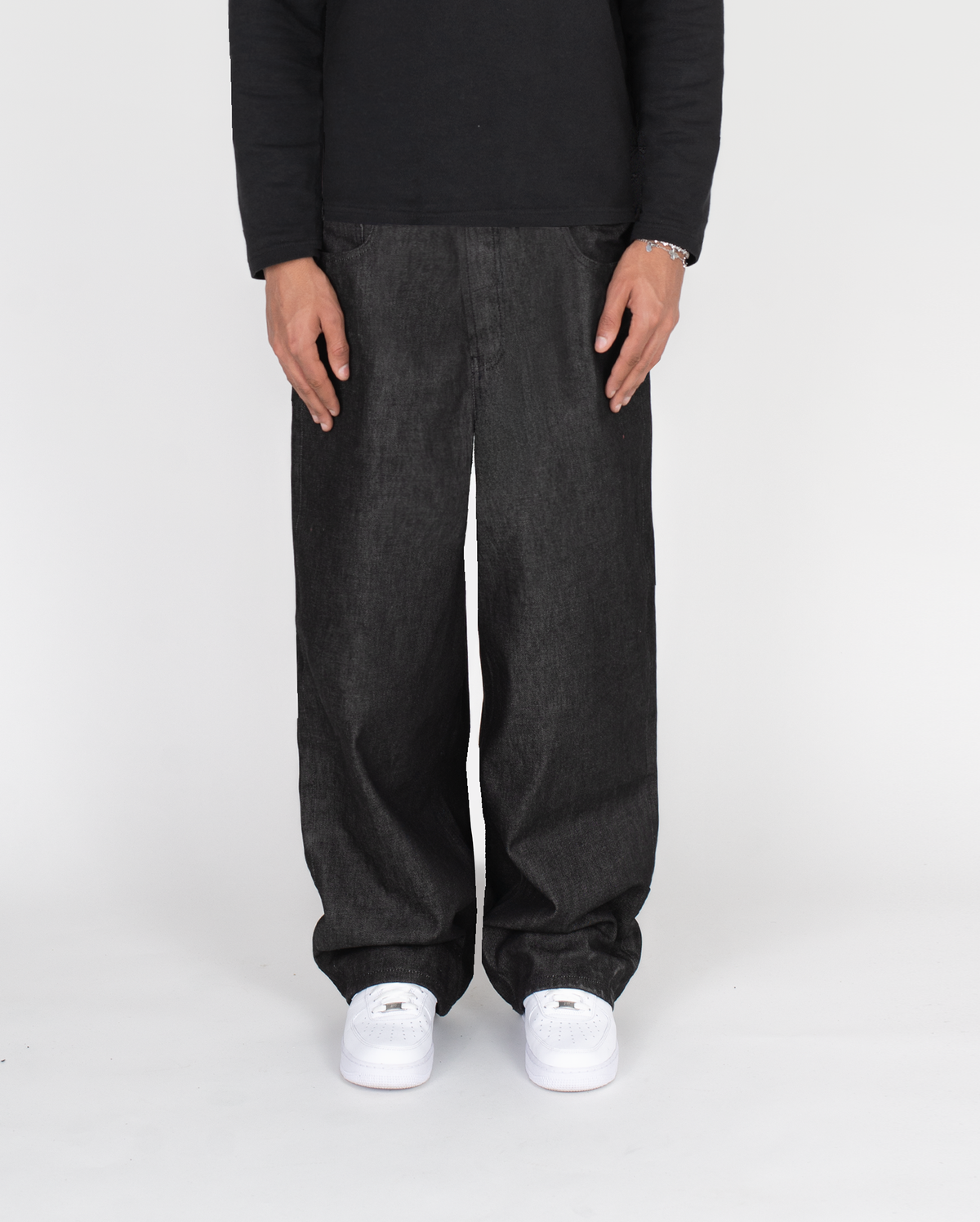 Jean brut Basic – Noir