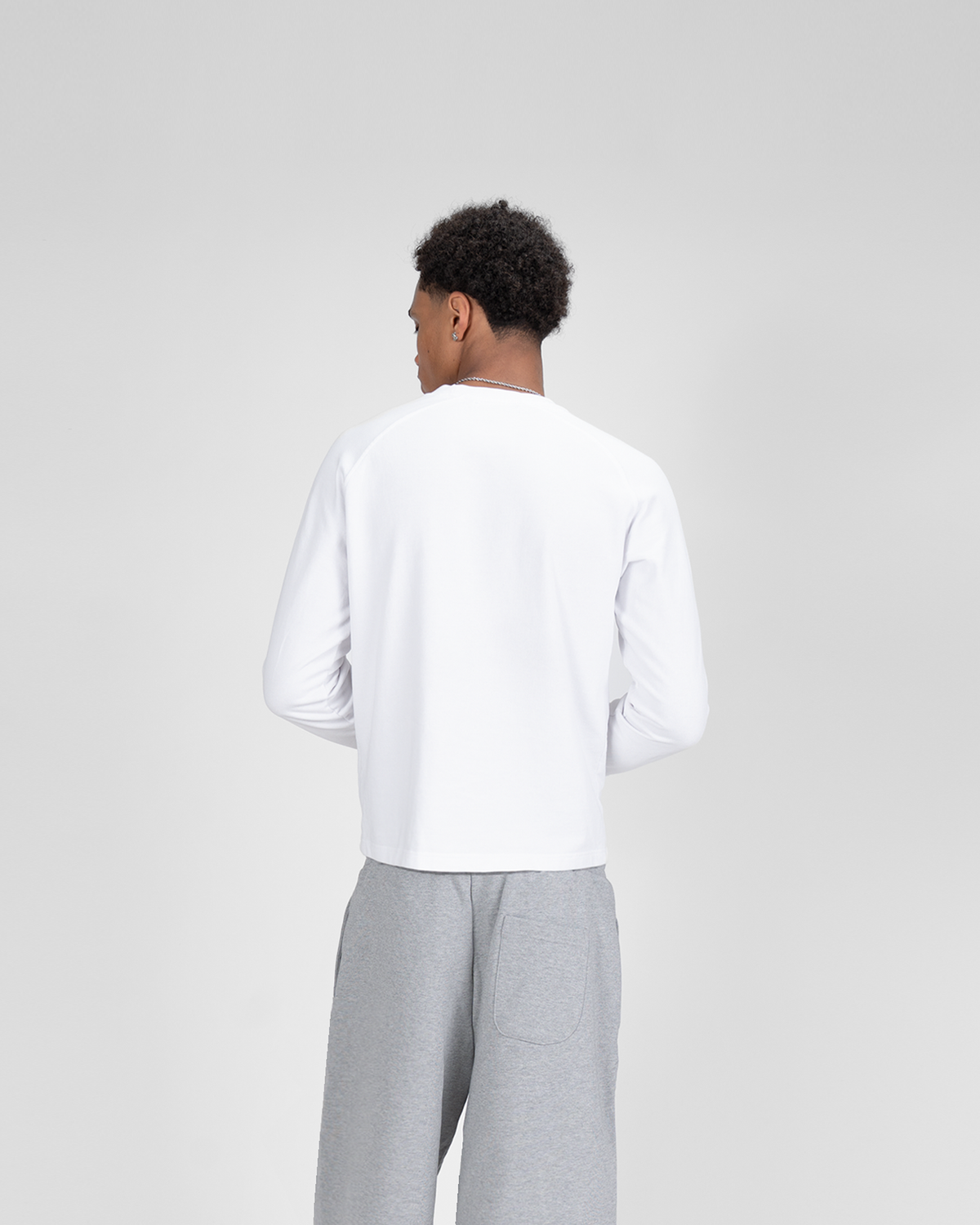 T-shirt manches longues SU – Blanc
