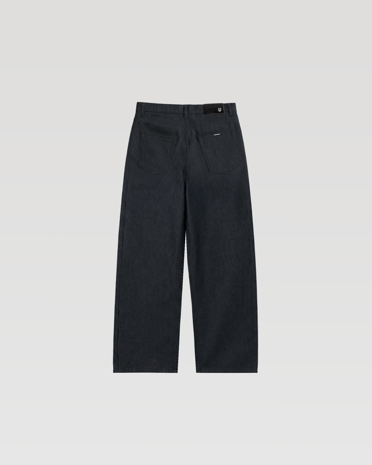 Jean brut Zip – Noir