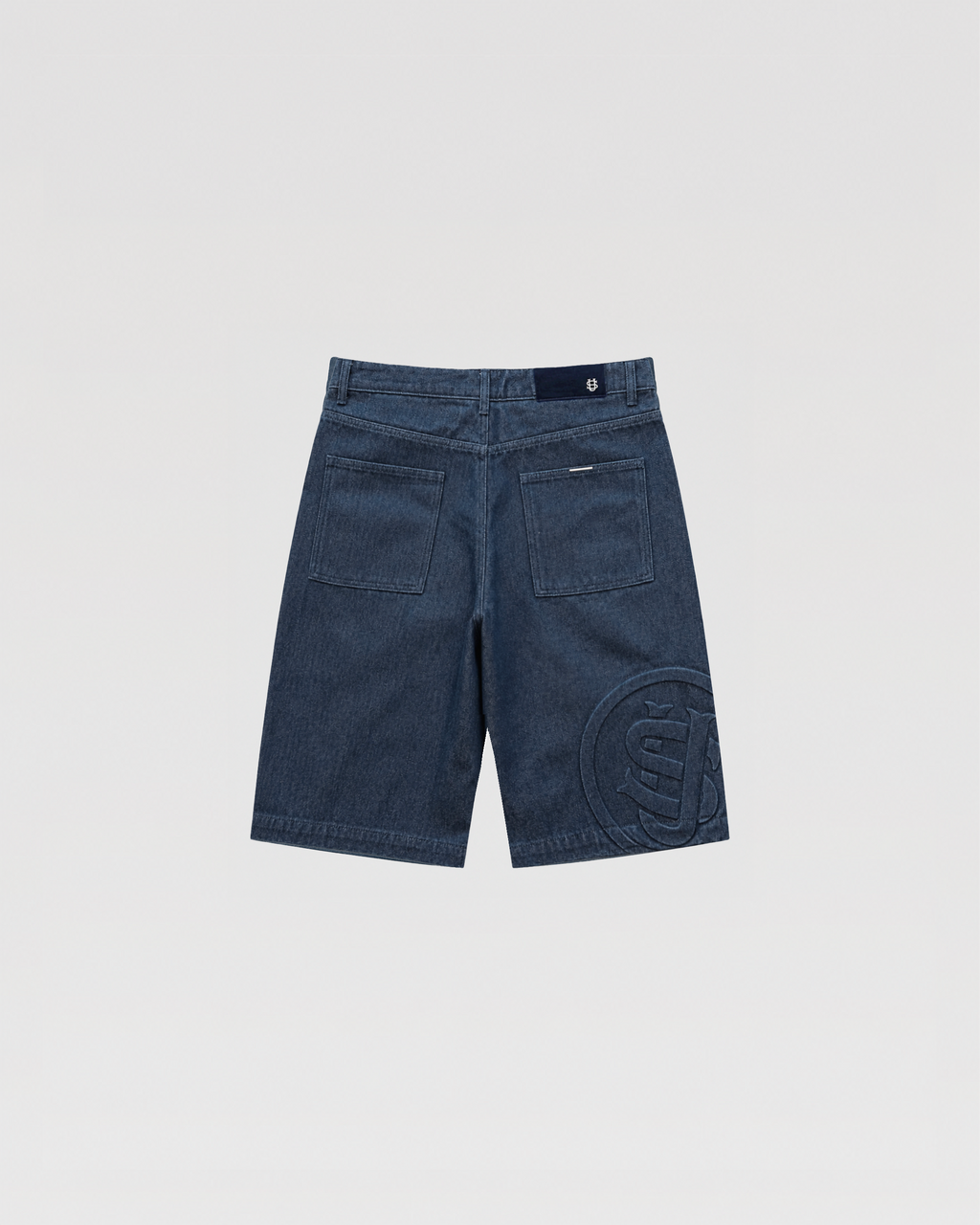 Short en jean SU26 – Bleu brut
