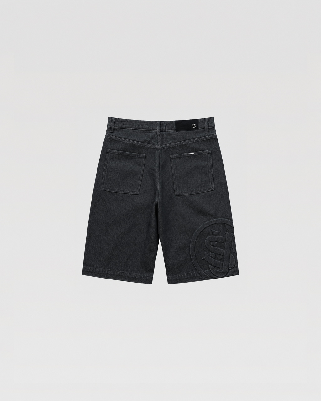 Short en jean SU26 – Noir