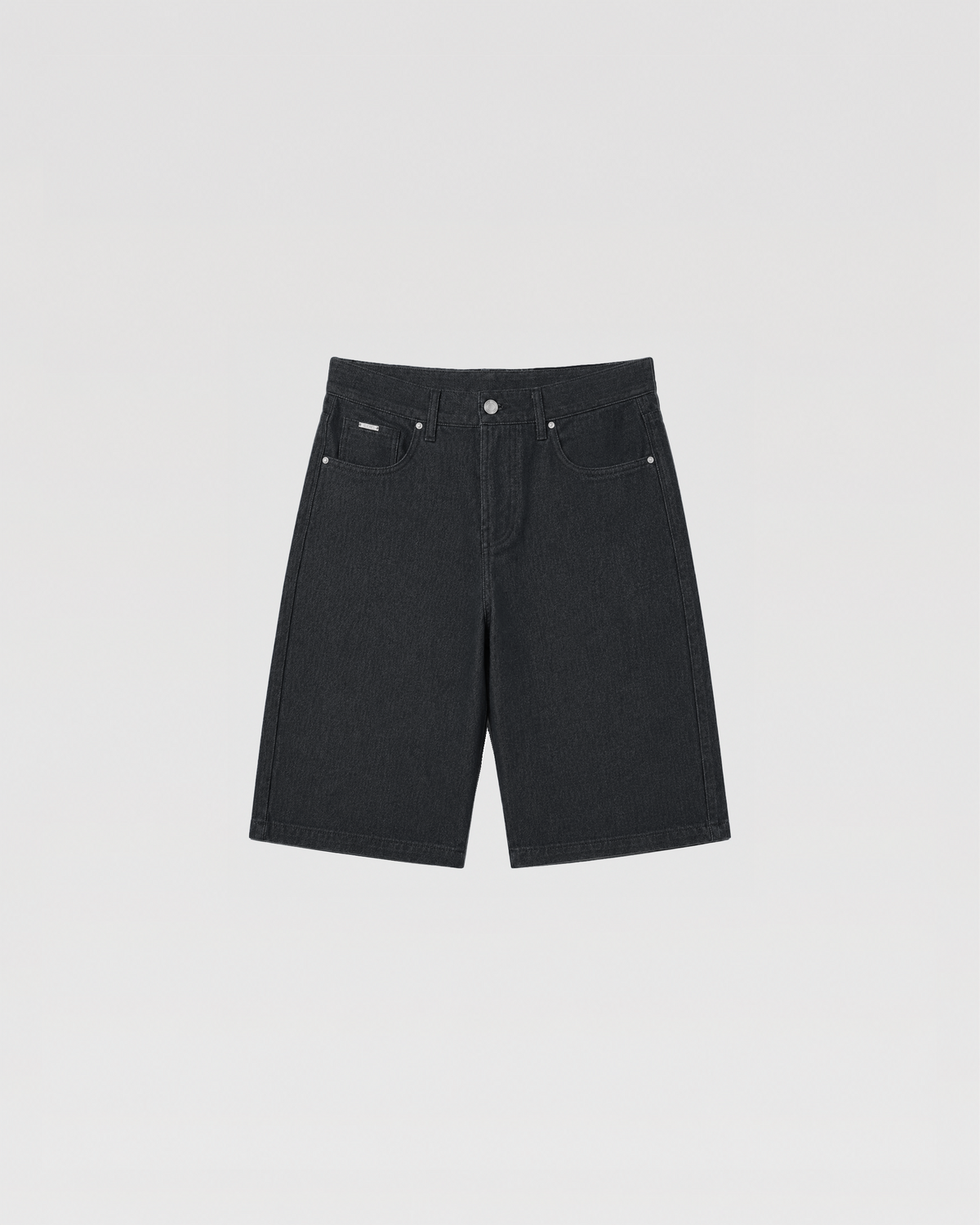 Short en jean SU26 – Noir